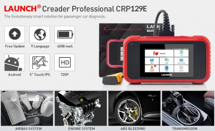 Bộ ipad chẩn đoán X431 CRP123E OBD2 ENG