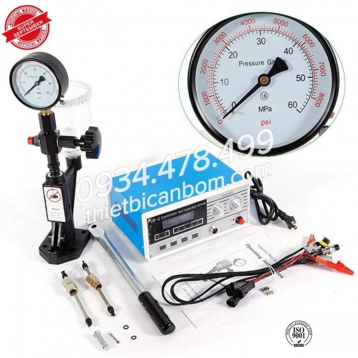 Máy giả lập và kiểm tra kim phun dầu CR-C.